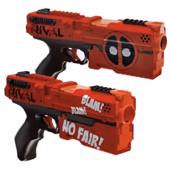 Hasbro - Rival Deadpool Kronos XVIII-500 Blasters (2-Pack) - Red And Black