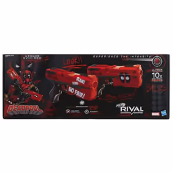 Hasbro - Rival Deadpool Kronos XVIII-500 Blasters (2-Pack) - Red And Black