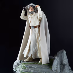 Star Wars C3196 The Black Series Luke Skywalker (Jedi Master) on Ahch-