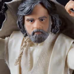 Star Wars C3196 The Black Series Luke Skywalker (Jedi Master) on Ahch-
