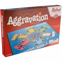 Hasbro Gaming Aggravation Game Retro Series 1989 Edition (Amazon Exclusive)