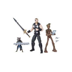 Entertainment Earth Marvel Legends Thor, Rocket, and Groot Action Figures
