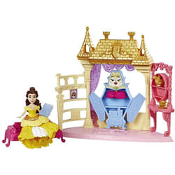 Disney Princess Royal Chambers Playset and Belle Doll  Royal Clips Fas
