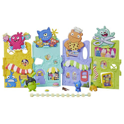Hasbro Toys Uglydolls Uglyville Unfolded Main Street Playset & Portable Tote  3 Figures & Accessories