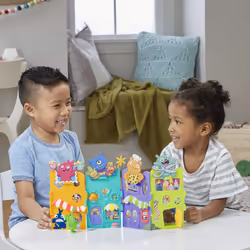 Hasbro Toys Uglydolls Uglyville Unfolded Main Street Playset & Portable Tote  3 Figures & Accessories