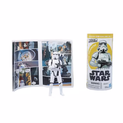 STAR WARS Galaxy of Adventures Imperial Stormtrooper Figure & Mini Comic