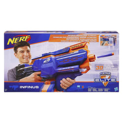Nerf Infinus N-Strike Elite Toy Motorized Blaster with Speed-Load Technology (FFP)  Brown