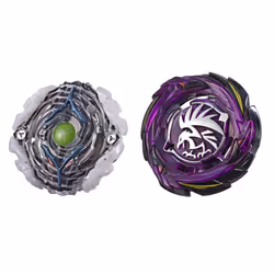 BEYBLADE Burst Turbo Slingshock Dual Pack Morrigna M4 & Tornado-X Yegdrion Y4-2 Right-Spin Battling Tops Age 8+