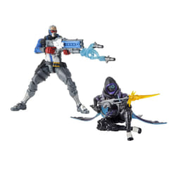 Hasbro Toys Overwatch Ultimates Series Soldier: 76 & Shrike (Ana) Skin Dual Pack 6"""" Collectible Action Figures