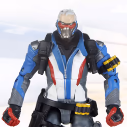 Hasbro Toys Overwatch Ultimates Series Soldier: 76 & Shrike (Ana) Skin Dual Pack 6"""" Collectible Action Figures