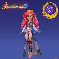 Disney Descendants Audrey Doll, Inspired by Disney's Descendants 3, Fa