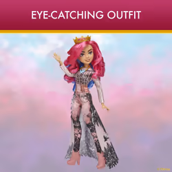 Disney Descendants Audrey Doll, Inspired by Disney's Descendants 3, Fa