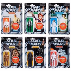 Star Wars Retro Collection 2019 Assortment Wave 1 (Set of 6)