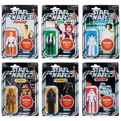 Star Wars Retro Collection 2019 Assortment Wave 1 (Set of 6)