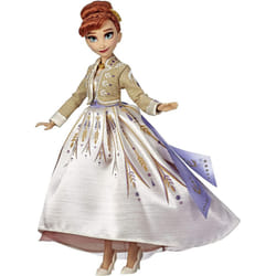 Disney Arendelle Anna Frozen Doll and Fashionable Dress New Kids Toy