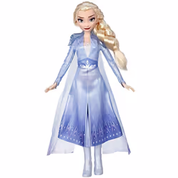 Disney Frozen Elsa Fashion Doll with Long Blonde Hair & Blue Outfit Inspired by Frozen 2 - Toy for Kids 3 Years Old & Up