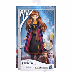 Disney Frozen Sister Styles Anna Fashion Doll Autumn Swirling Adventure