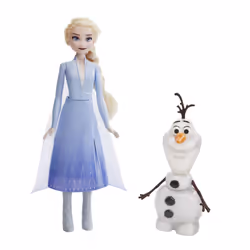 Frozen Disney Talk and Glow Olaf and Elsa Dolls  Remote Control Elsa Activates Talking  Dancing  Glowing Olaf  Inspired by Disney's 2 Movie