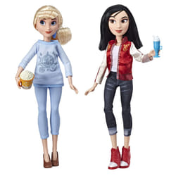 Disney Princess Ralph Breaks The Internet Movie Dolls  Cinderella and Mulan Dolls with Comfy Clothes and Accessories