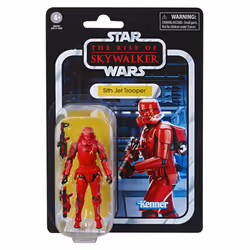 Star Wars The Vintage Collection The Rise of Skywalker Sith Jet Trooper Toy, 3.75"" Scale Action Figure, Kids Ages 4 & Up