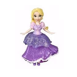 Disney Princess Royal Clips Rapunzel Small Fashion Doll (Purple)