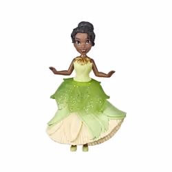 Disney Princess Royal Clips Tiana Small Fashion Doll (Green)
