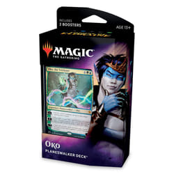 Magic The Gathering Throne of Eldraine Oko  The Trickster Planeswalker Deck | Ready-to-Play | 60-Card Starter Deck