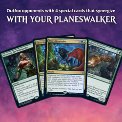 Magic The Gathering Throne of Eldraine Oko  The Trickster Planeswalker Deck | Ready-to-Play | 60-Card Starter Deck
