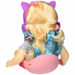 Baby Alive Littles  Carry n Go Squad  Little Chloe Blonde Hair Doll  Doll Carrier  Accessories  Toy for Kids Ages 3 Years and Up