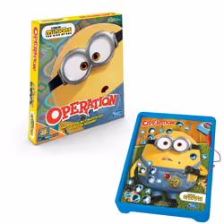 Hasbro Gaming Operation Game: Minions: The Rise of Gru Edition Board Game for Kids Ages 6 and Up; Classic Operation Gameplay; ...