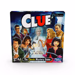 Hasbro Gaming Clue Game Ghost of Mrs. White  Mystery Board Game  Compa