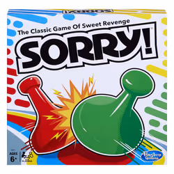 Sorry! Kids Board Game  Family Board Games for Kids and Adults  2 to 4 Players  Family Games  Kids Games  Ages 6 and Up