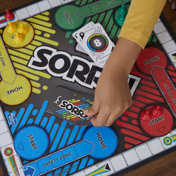 Sorry! Kids Board Game  Family Board Games for Kids and Adults  2 to 4 Players  Family Games  Kids Games  Ages 6 and Up
