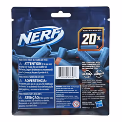NERF Elite 2.0 20-Dart Refill Pack - 20 Official Nerf Elite 2.0 Foam Darts - Compatible with All Nerf Blasters That Use Elite Darts