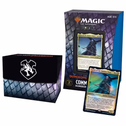Magic: The Gathering Adventures in The Forgotten Realms Commander Deck - Dungeons of Death (White-Blue-Black)