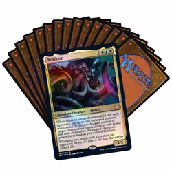 Magic: The Gathering Adventures in The Forgotten Realms Commander Deck - Dungeons of Death (White-Blue-Black)