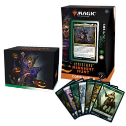 Magic: The gathering Innistrad: Midnight Hunt commander Deck - coven counters (green-White)
