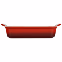Le Creuset Stoneware Heritage Rectangular Dish, 4 qt. (12" x 9"), Cerise