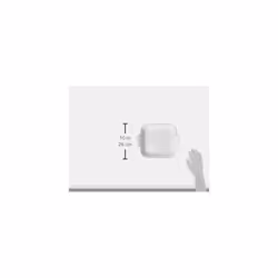 Le Creuset Stoneware Heritage Square Dish, 3 qt. (9"), White