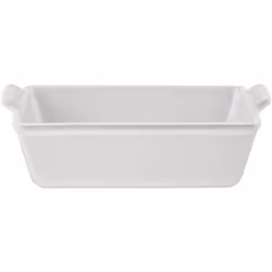 Le Creuset Stoneware Heritage Loaf Pan 9"""" x 5"""" x 3"""" (1.5 qt.) White