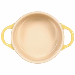 Le Creuset Stoneware Mini Round Cocotte, 8 oz., Soleil