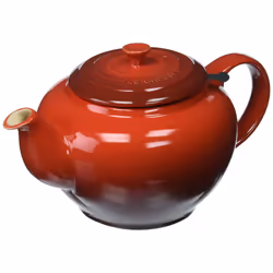 Le Creuset Stoneware Large Teapot with Stainless Steel Infuser  Cerise Cherry Red