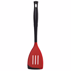 Le Creuset Revolution BiMaterial Slotted Turner  135 x 25  Cerise