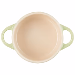 Le Creuset Stoneware Mini Round Cocotte, 8 oz., Palm