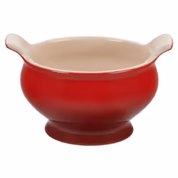 Le Creuset Stoneware Heritage Soup Bowl 20 oz. Cerise