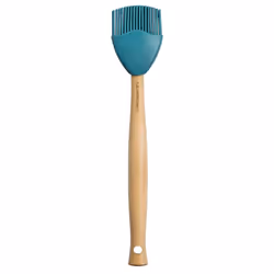 Le Creuset Silicone Craft Series Basting Brush 10 1/2"""" x 2 1/8"""" Caribbean
