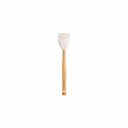 Le Creuset Silicone Craft Series Utensil Set with Stoneware Crock, 5 pc., White