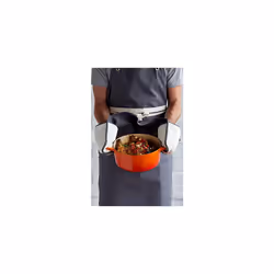 4-Layered Textile Double Oven Gloves, Stain Resistant, Flint, 95001000444000