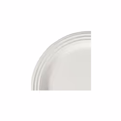 Le Creuset Stoneware Set of 4 Dinner Plates  10.5"" each  White