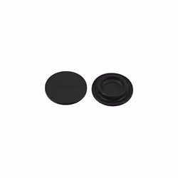 Set of 2 Silicone Mill Caps, Silicone, Black Onyx, 93010800140200